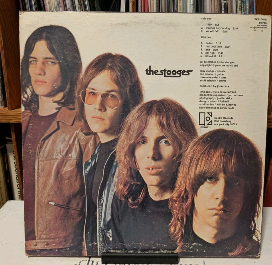 The Stooges  LP EKS 74051  Vinyl Record 1969  Columbia Pitman Press1