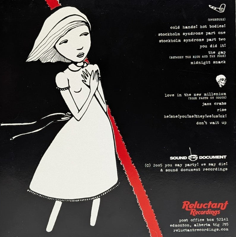 You Say Party We Say Die "Hit The Floor!" 12" LP *Limited Edition, Numbered*