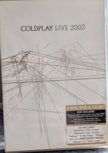 Live 2003ColdplayMalaysiaDVD, DVD-Video, ReissueCapitol Records – C9 7243 5 