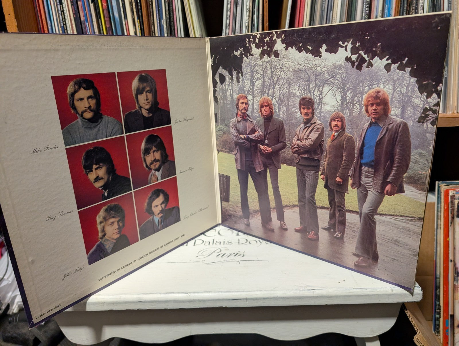 1969 THE MOODY BLUES   ON THE THRESHOLD OF A DREAM Deram DES 18025 Canada 3