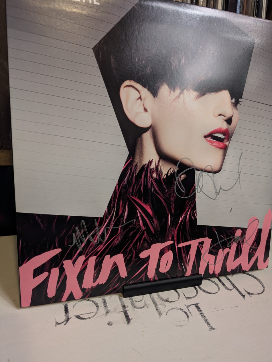 Dragonette – Fixin To Thrill LP2012 Autographed1