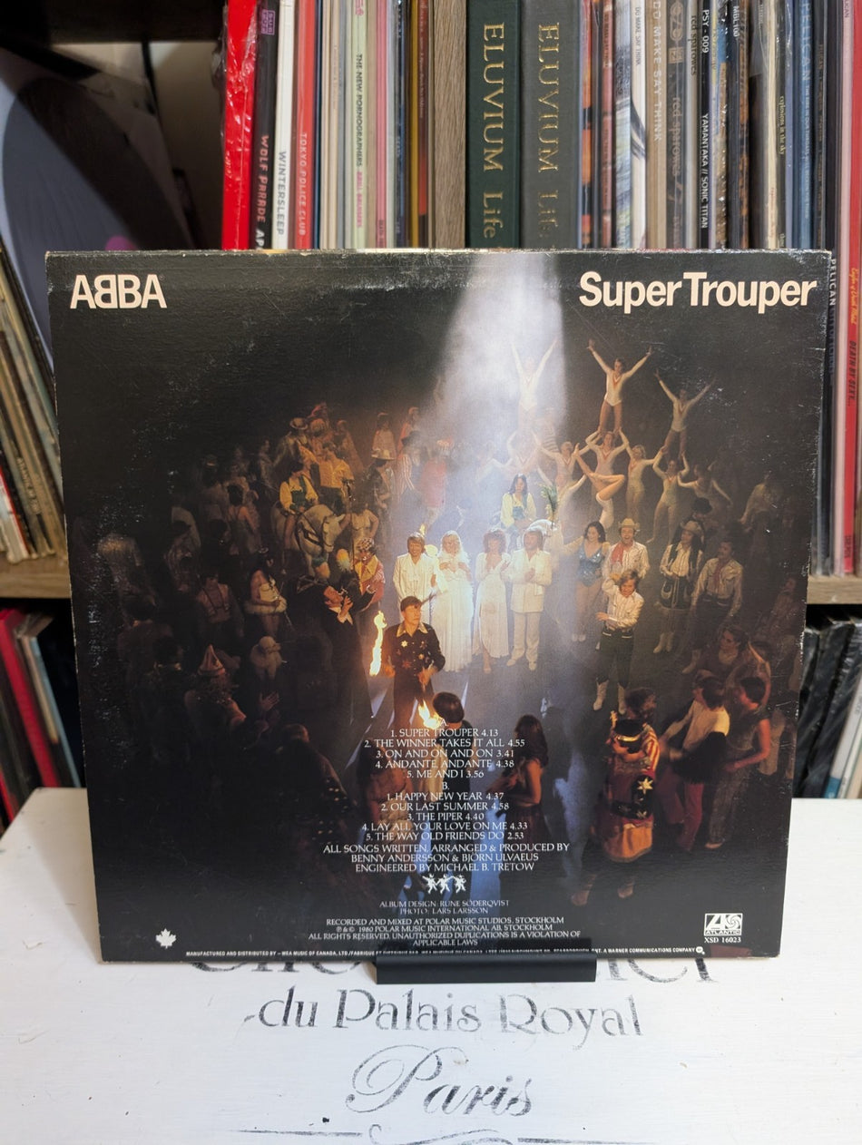 ABBA   Super Trouper   Vinyl LP Record 1980 XSD 16023 Atlantic   Canada0