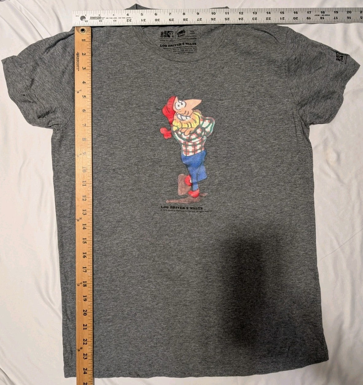 Log Drivers Waltz T-shirt - 2014-  Roots & NFB Limited Edition-SzMed4