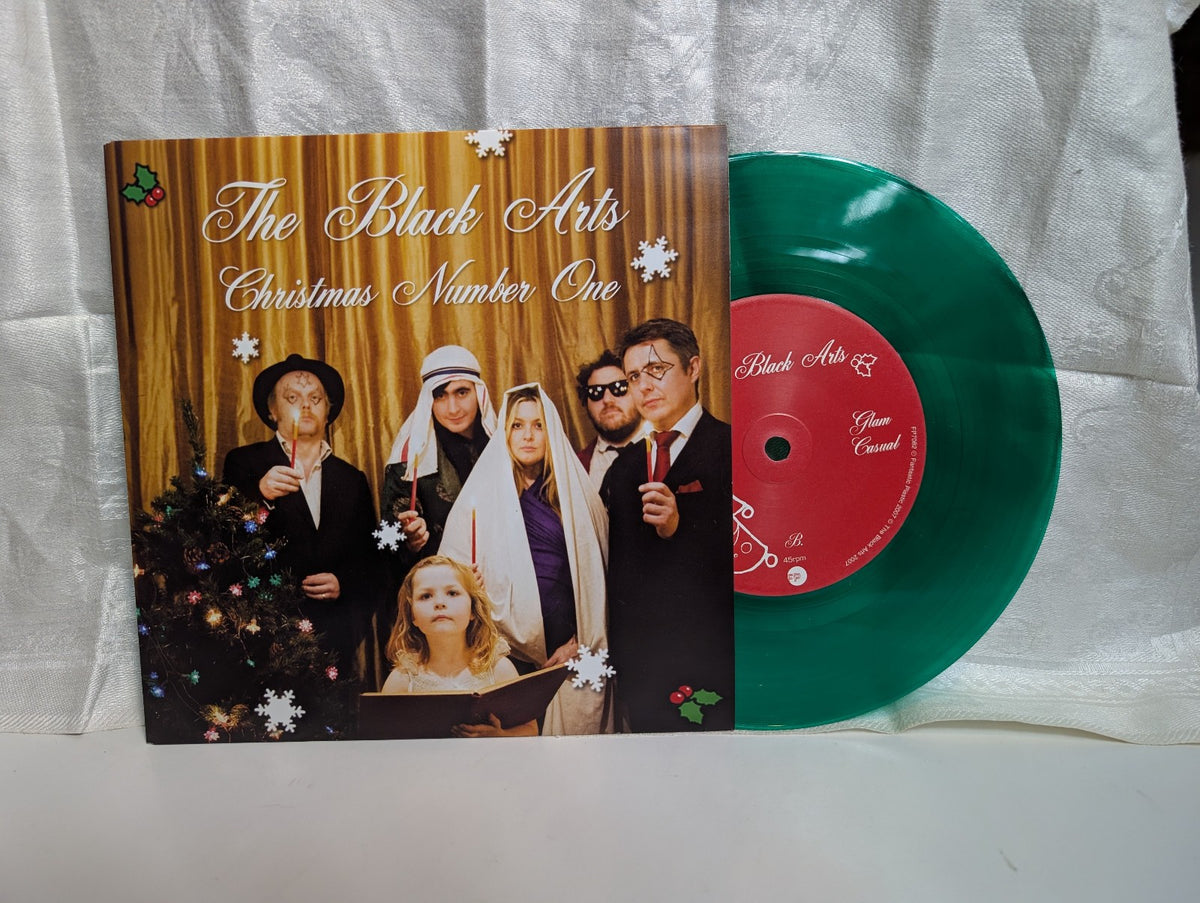 THE BLACK ARTS - CHRISTMAS NUMBER ONE - 7" RECORD *AUTOGRAPHED*