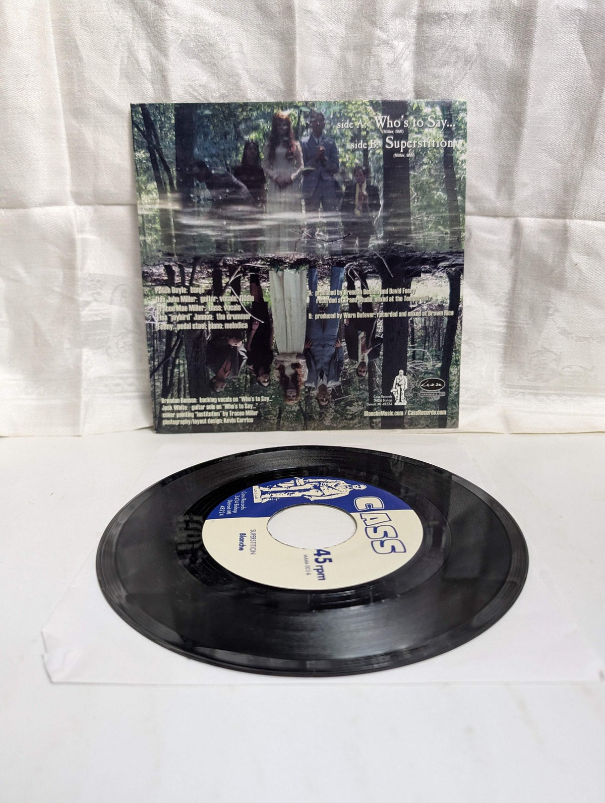 BLANCHE - WHOS TO STAY - 7" RECORD 