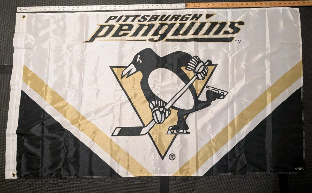 Pittsburgh Penguins NHL Hockey Large Flag, 34"X60"0