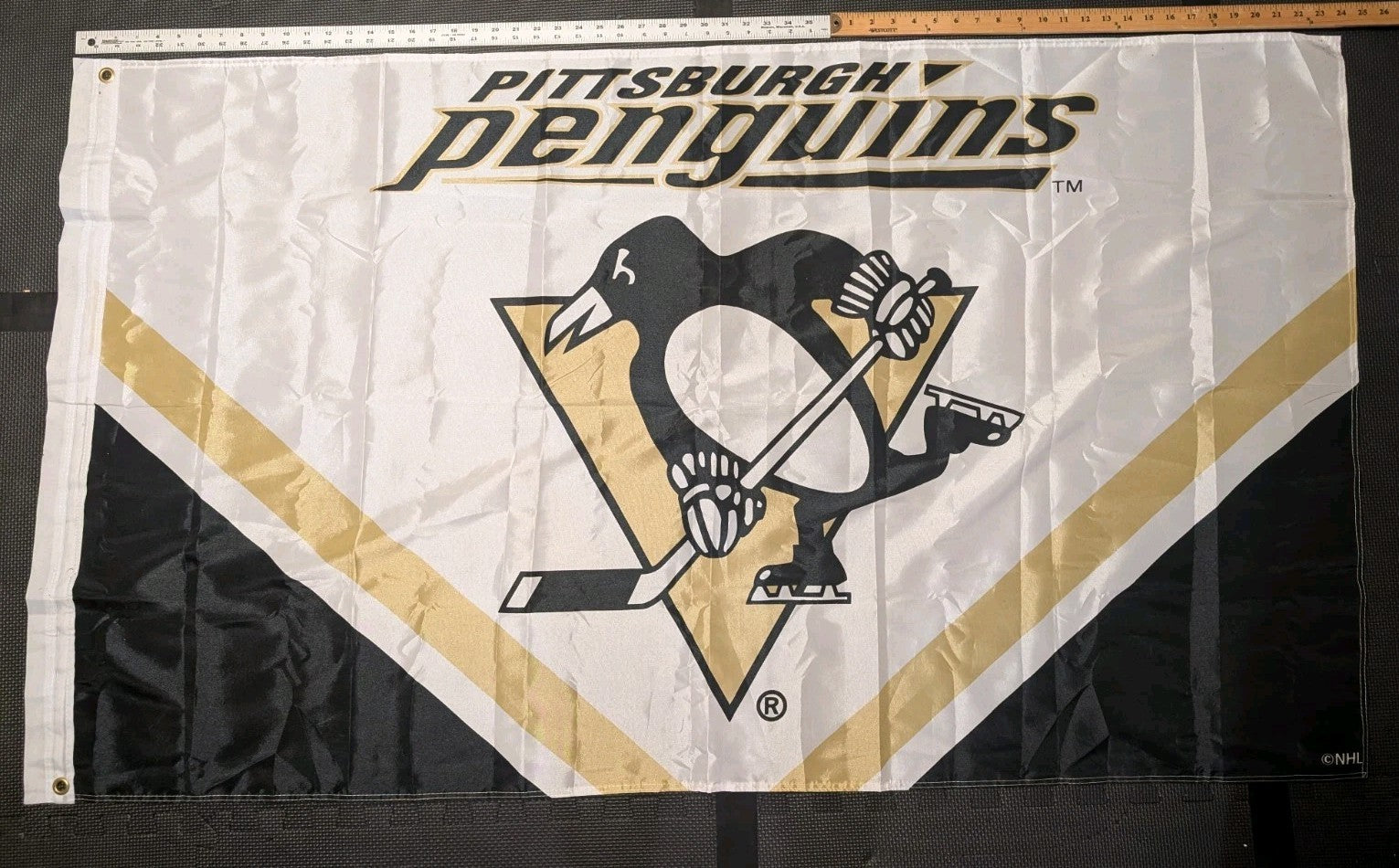 Pittsburgh Penguins NHL Hockey Large Flag, 34"X60"0