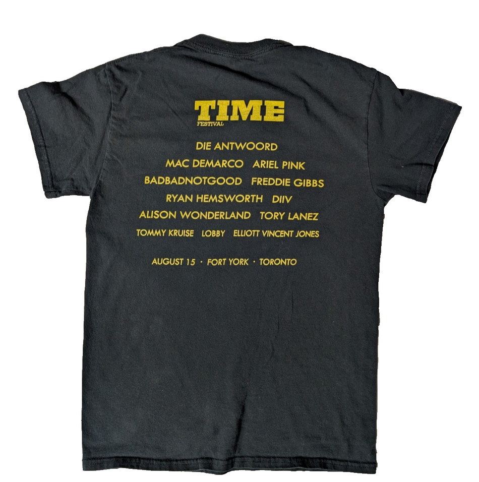 Time Festival   2015 Tour shirt   Size Small 1