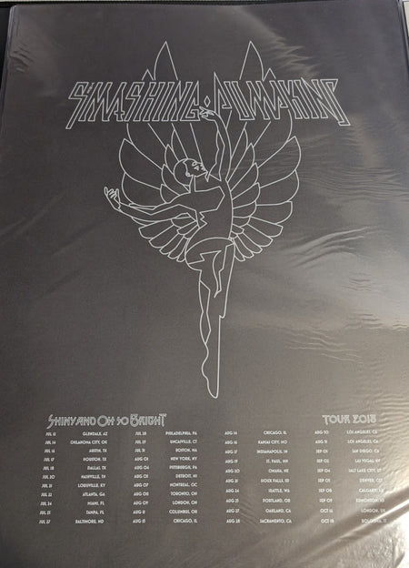SMASHING PUMKINS 2018 CONCERT LITHOGRAPH TOUR POSTER - SHINY AND OH SO BRIGHT