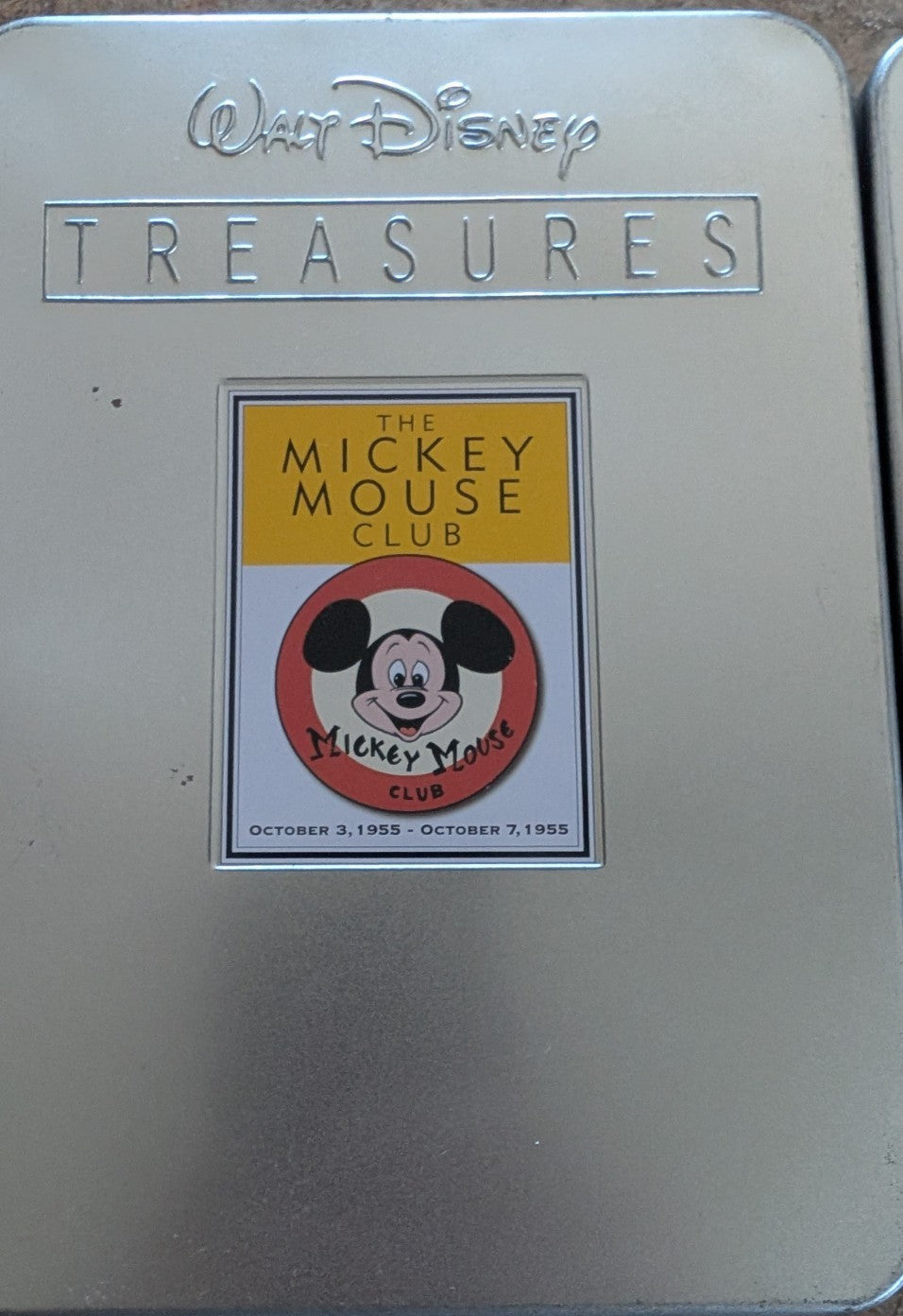 Walt Disney Treasures DVDs - 5 X 2Disc Sets + 2 Disney Decade Coins