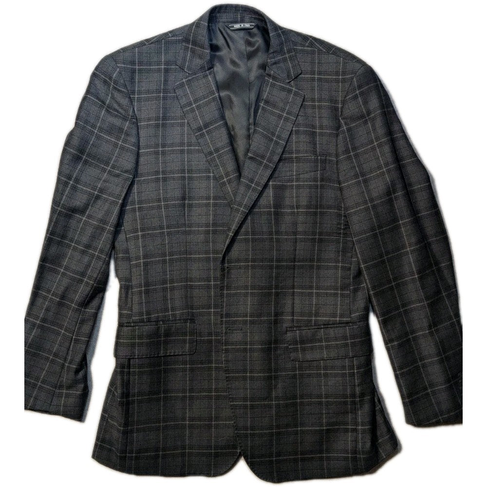 Zanetti/Moores Suit Jacket   Plaid Black0