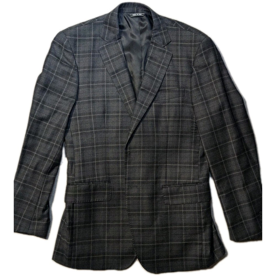 Zanetti/Moores Suit Jacket   Plaid Black0