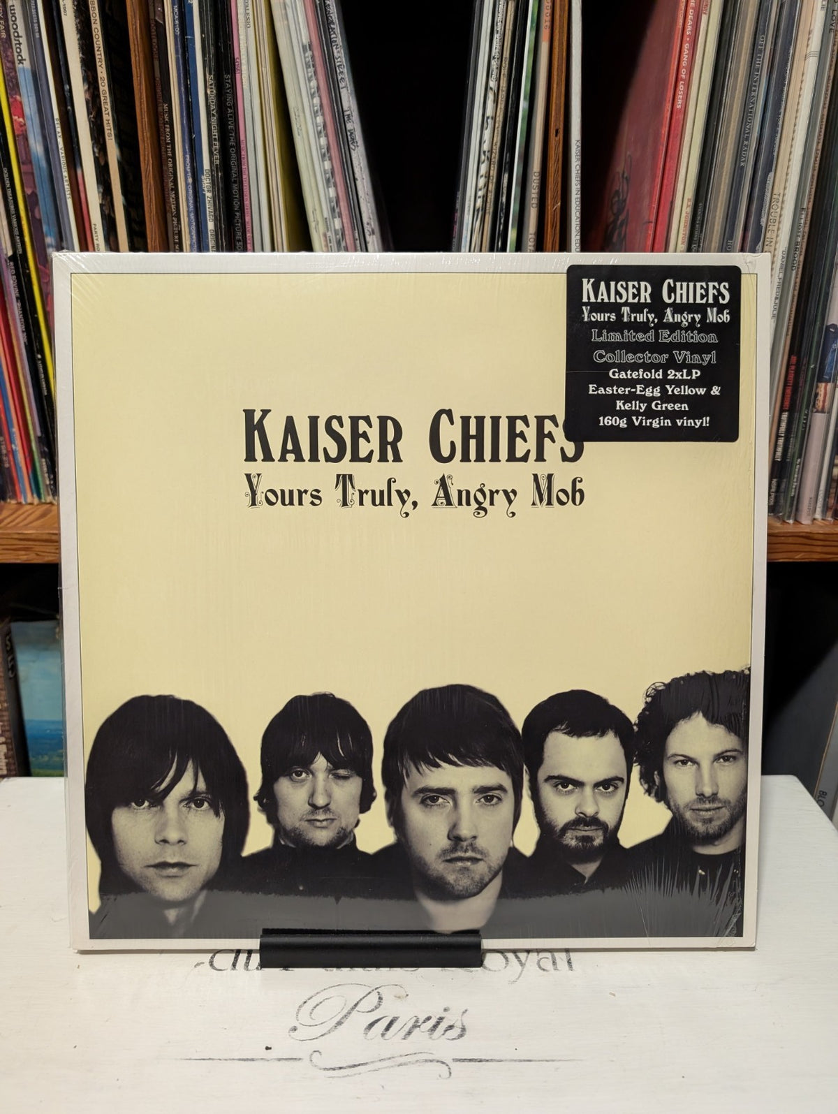 KAISER CHIEFS   YOURS TRULY, ANGRY MOB  LMT, YLW, GREEN "12 RECORD0