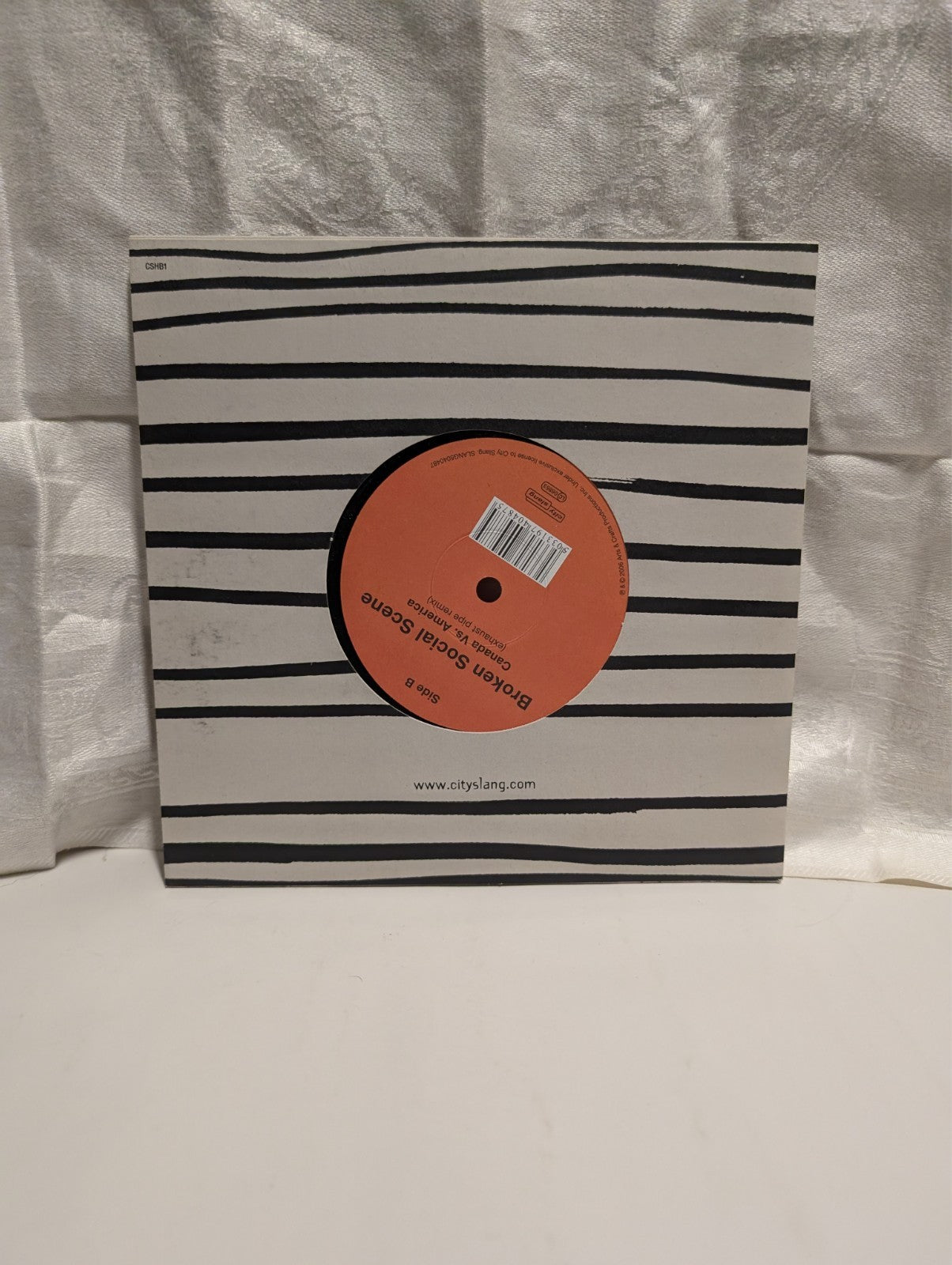 BROKEN SOCIAL SCENE -CITY SLANG - MINI SLANG - 7" RECORD