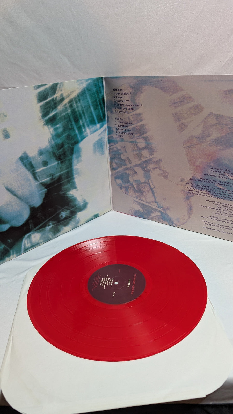 My Bloody Valentine "Loveless" (2009) Limited Edition, Numbered, Red 