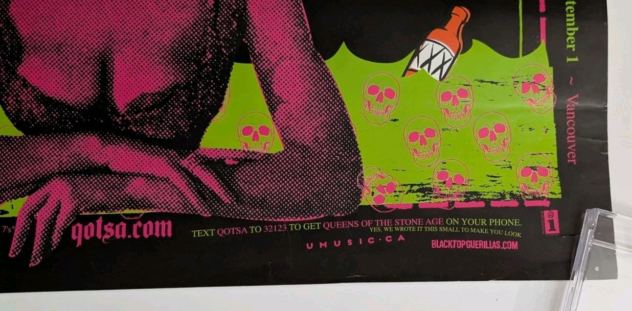 QOTSA 2007 Canadian Tour Poster 