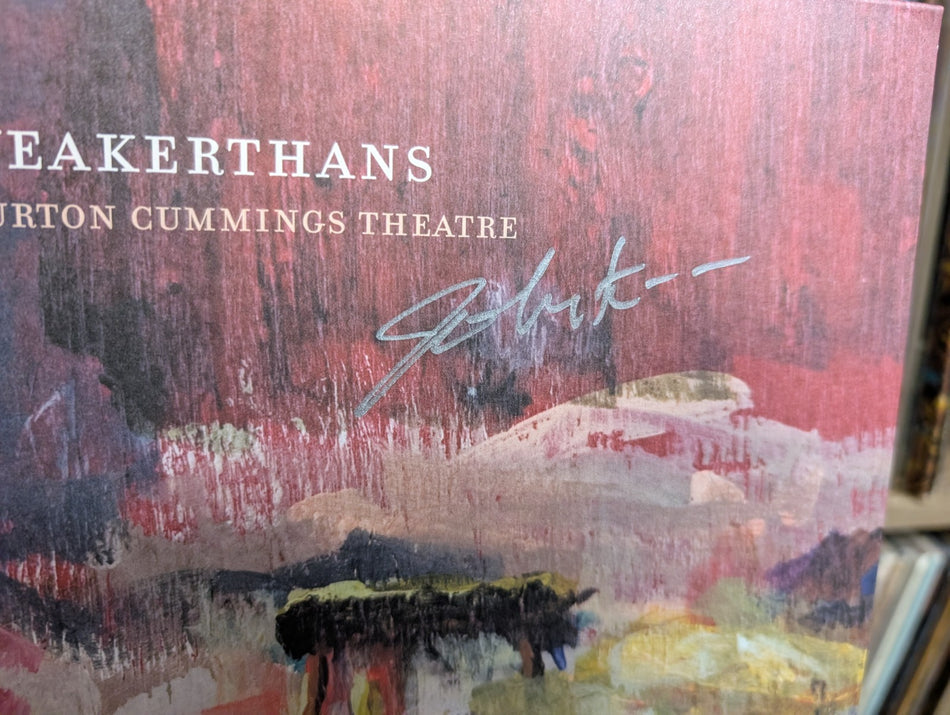The Weakerthans ‎– Live At The Burton Cummings Theatre   2xLP   Autographed1