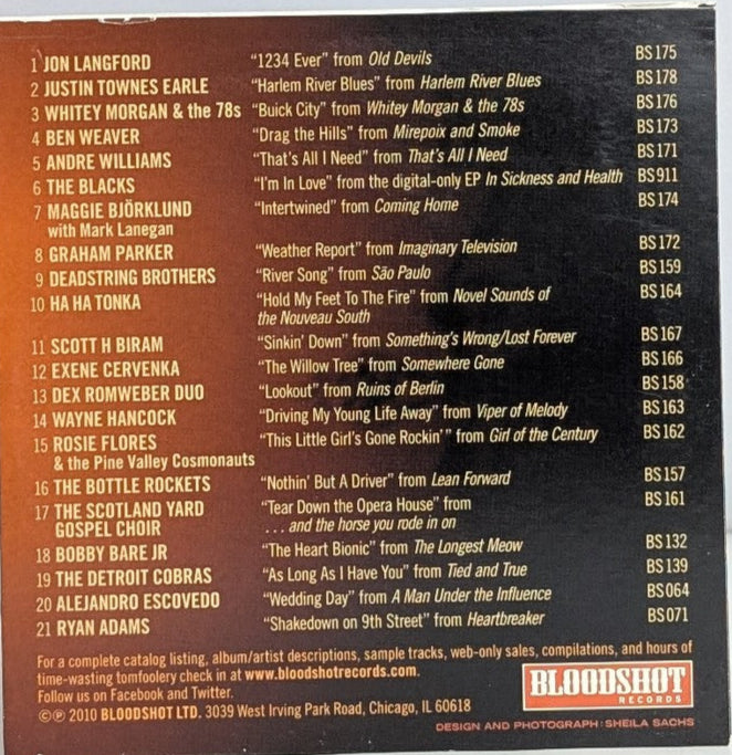 Bloodshot Sampler 10 - Compliation - Promo - CD-2010