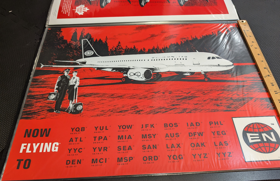 Arcade Fire   Tour Poster   2017   1