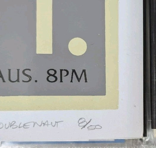 Bloc Party - 2007 Kool Haus Concert Screen Print - Doublenaught