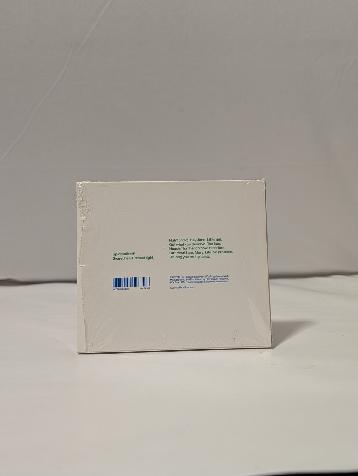 Spiritualized    Sweet Heart, Sweet Light   CD   20122