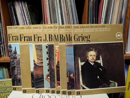 The Great Musicians  Classical 10" Record Lot  9 Records0