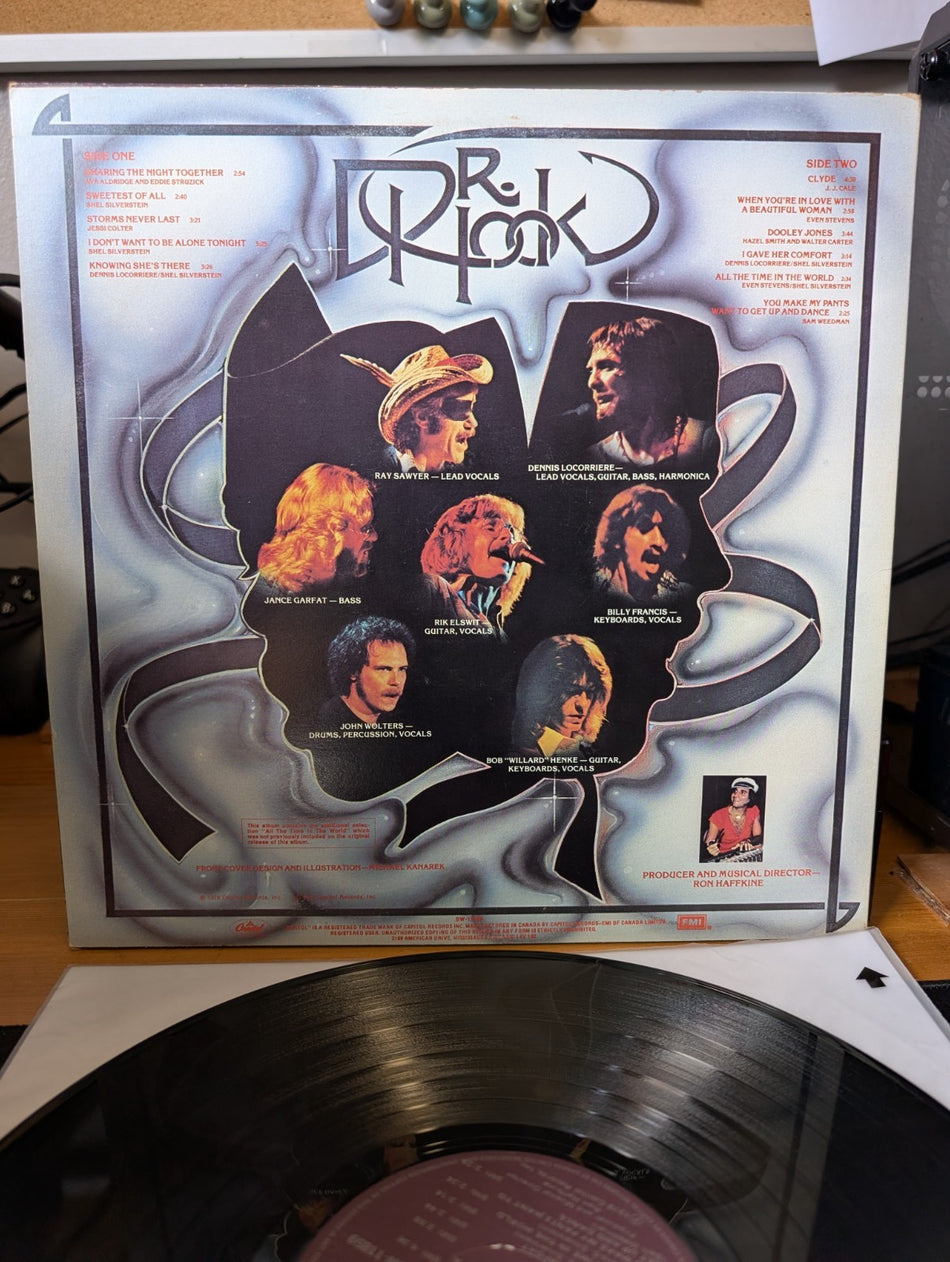 DR. HOOK   PLEASURE & PAIN  LP   1978   CAN #SW 118591