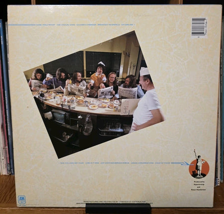 SUPERTRAMP - BREAKFAST IN AMERICA - Vinyl Record - Canada - Cleaned & Tested3