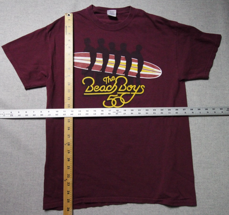 Beach Boys  2012   50th Anniversary Tour T shirt   Size Medium2