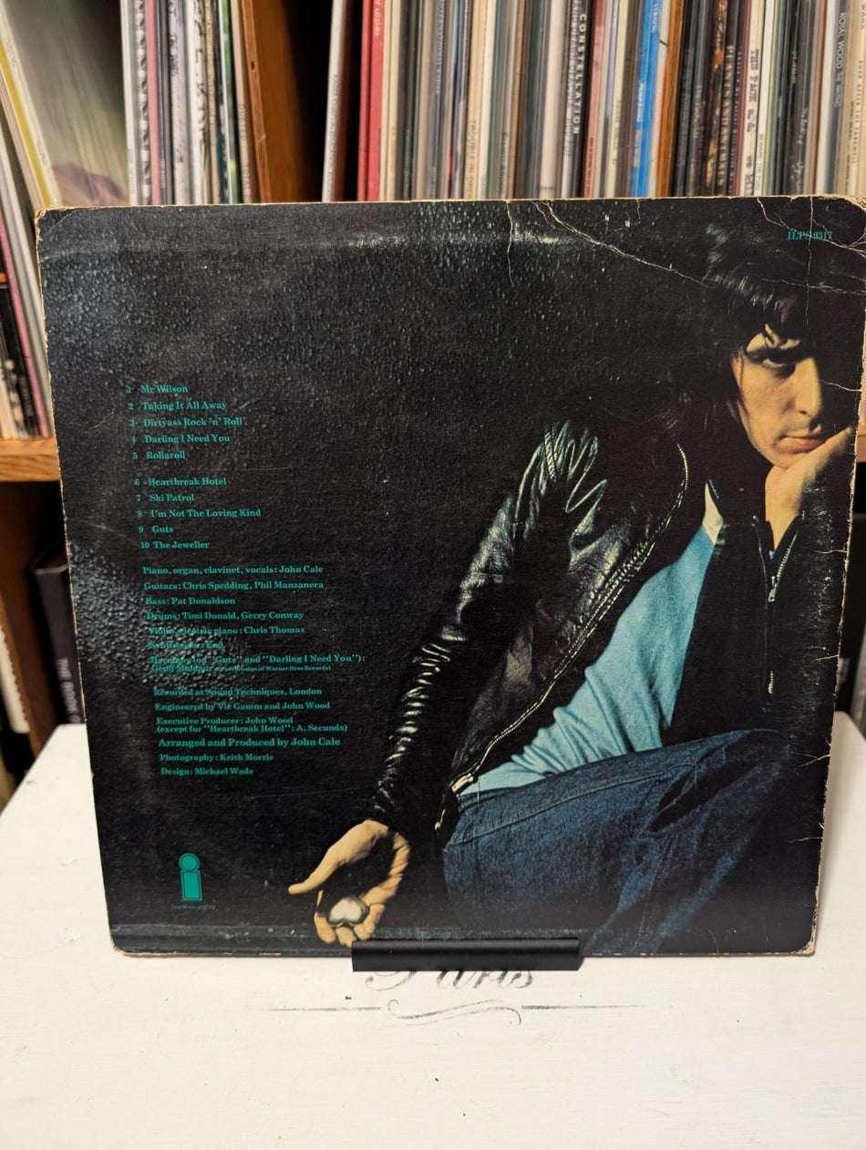 JOHN CALE ⸺ slow dazzle ⸺ ISLAND ILPS9317 ⸺ 1975 orig UK LP1