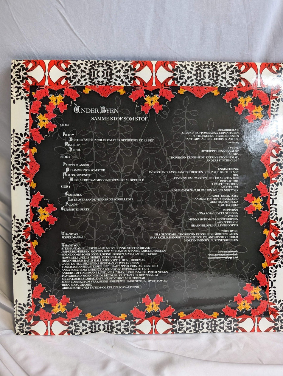 UNDER BYEN - SAMME STOF SOM STOF 2XLP - SINGLE SIDED 