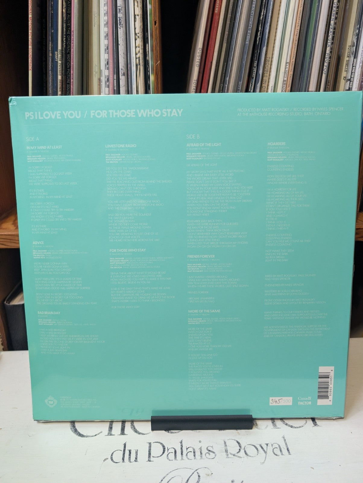 For Those Who Stay by PS I Love You Ltd #'D (Record, 2014) NEW1