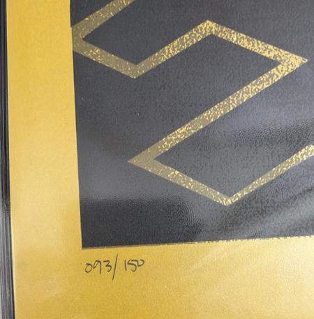 THE BLACK KEYS - OSHEAGA 2012 - FOIL PRINT - PAT HAMOU