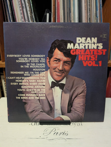DEAN MARTIN’S GREATEST HITS VOLUME 1, 1968 REPRISE RECORDS.0