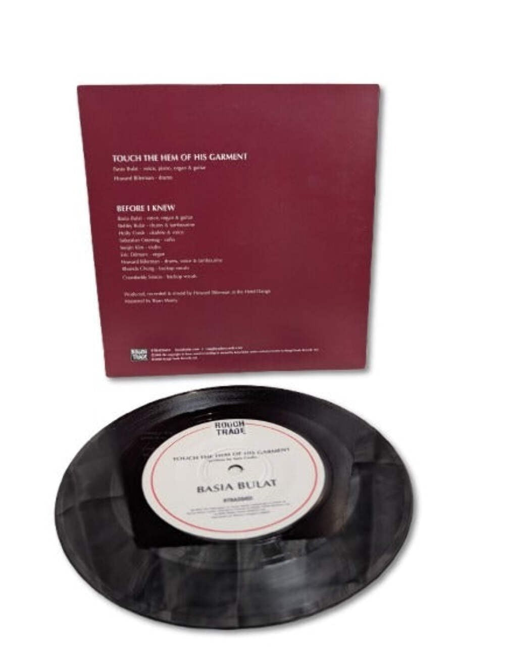 BASIA BULAT - TOUCH THE HEM OF HIS GARMENT - 7" RECORD 