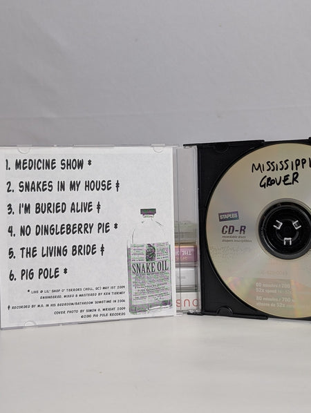 Mississippi Grover   CDr   Canadian Indie   Rare1