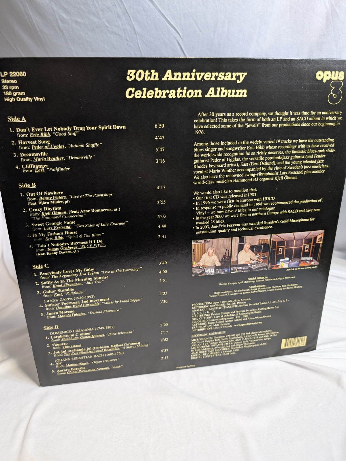 OPUS 3 - 30TH ANNIVERSARY CELEBRATION ALBUM - 2XLP - (2007)- LP