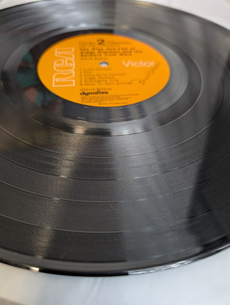 DAVID BOWIE - THE RISE AND FALL OF ZIGGY STARDUST -LP- ALBUM#LSP-4702 OG INSERT