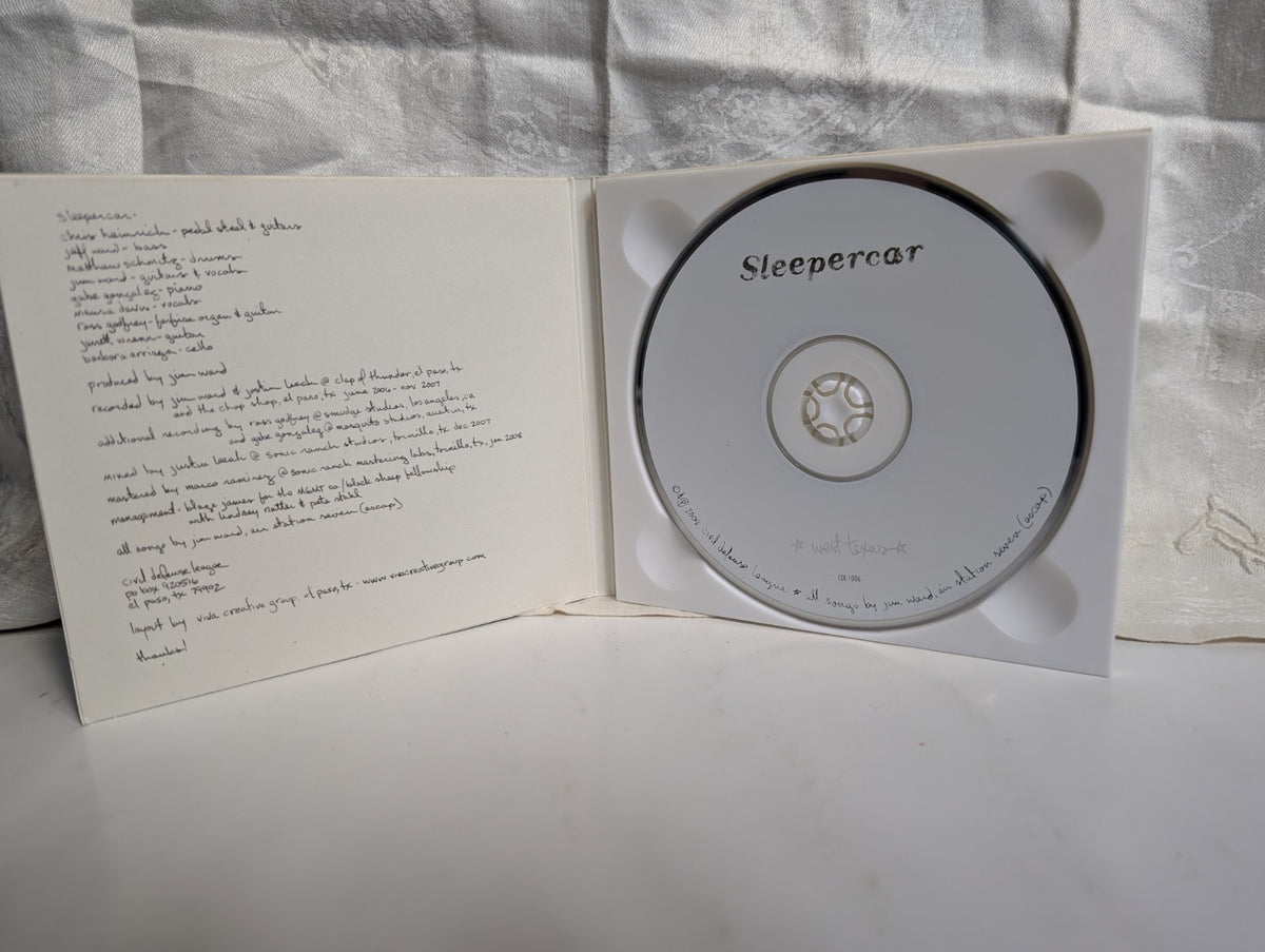 SLEEPERCAR West Texas (CD 2008) 11 Songs Digipak Made in Canada Indie Rock2