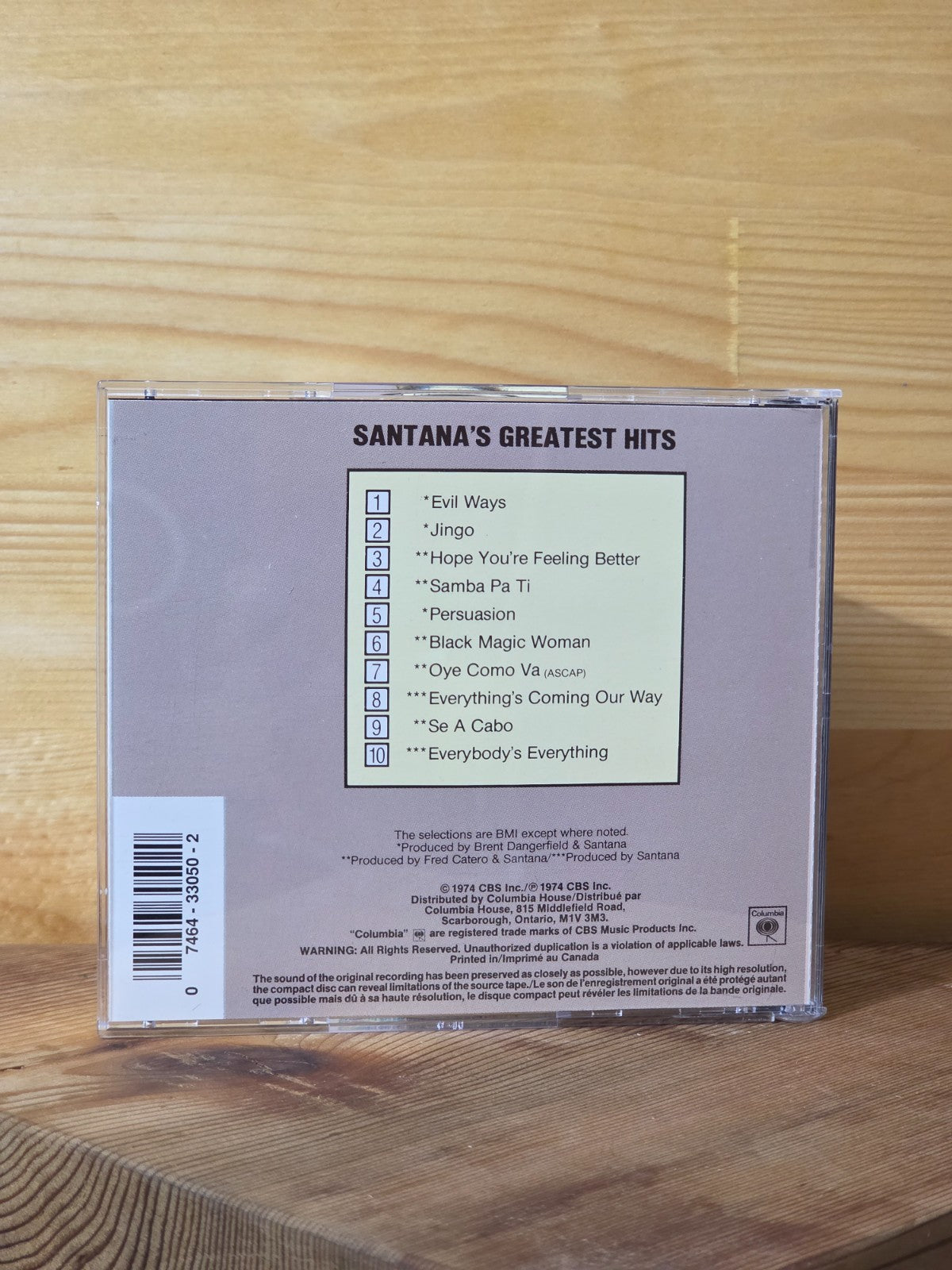 Santana Greatest Hits  - CD3