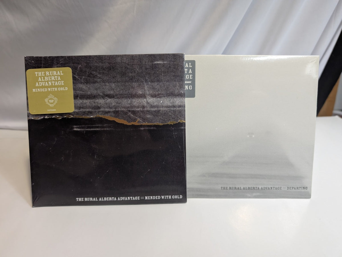 THE RURAL ALBERTA ADVANTAGE  - MENDED WITH GOLD + DEPARTING