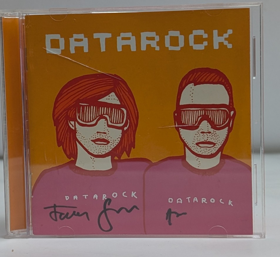 Data Rock - CD - Album- 2007 - *AUTOGRAPHED*