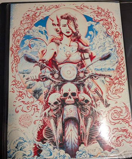 Queens Of The Stone Age – Toronto, ON 2017″ by Miles Tsang. 18″ x 24” Screen...