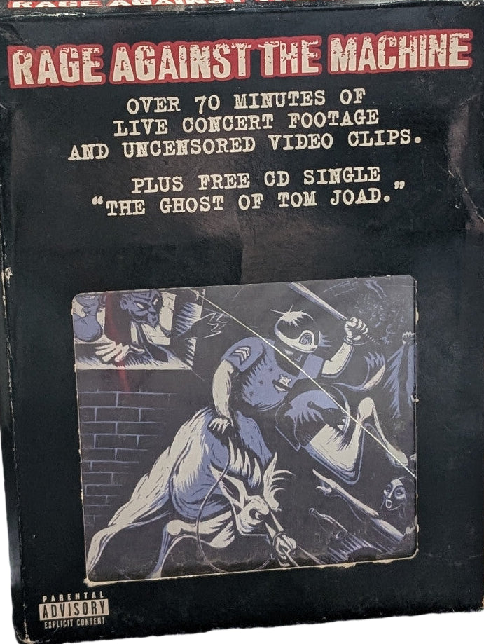 Rage Against The Machine – Rage Against The Machine,VHS, Single Box Set 