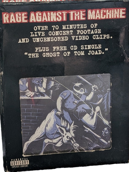 Rage Against The Machine – Rage Against The Machine,VHS, Single Box Set 