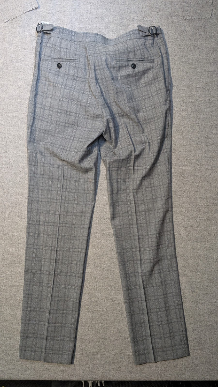 Topman Suit Jacket (34) + Pants (30R)   Grey Plaid14