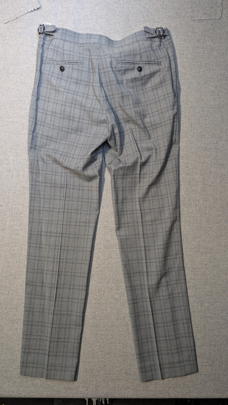 Topman Suit Jacket (34) + Pants (30R)   Grey Plaid14