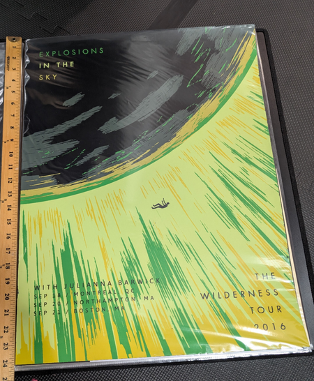 Explosions in the Sky - Wilderness Tour Poster - 2016 -