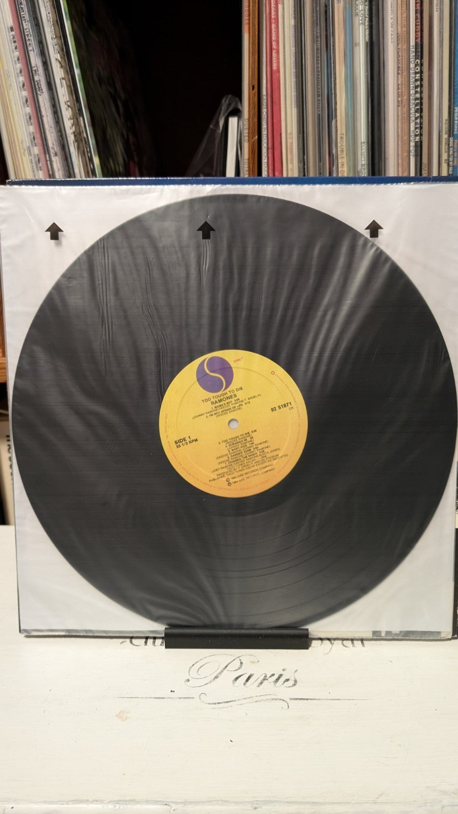 The Ramones-Too Tough to Die Vinyl/Record (1-25187) complete/tested -4