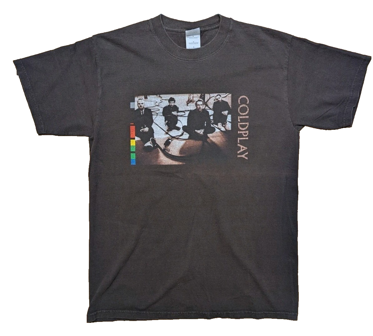 Coldplay  Twisted Logic  2005 Tour Shirt SzM0